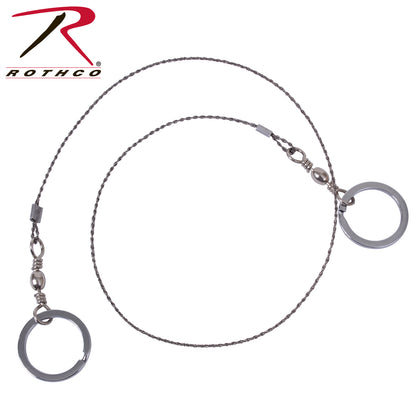 Rothco Commando Wire Saw Part Number 8312 – Portable Survival Cutting Tool