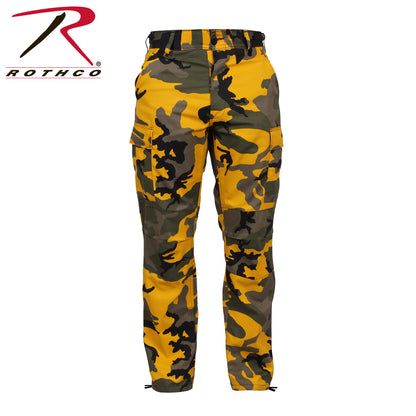 Rothco Color Camo Tactical BDU Pants Stinger Yellow Camo Size XL