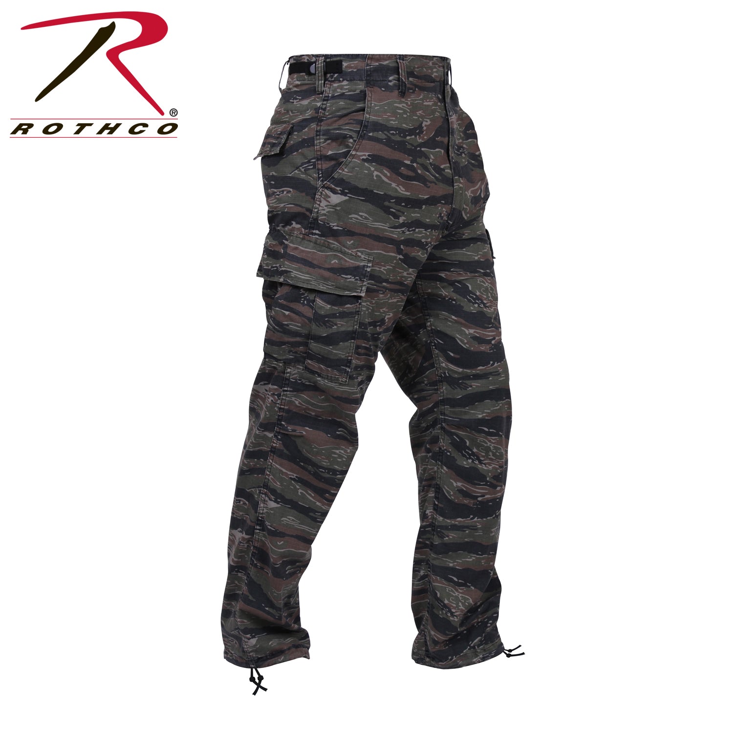 Rothco Camo Tactical BDU Pants Tiger Stripe Camo Size Small