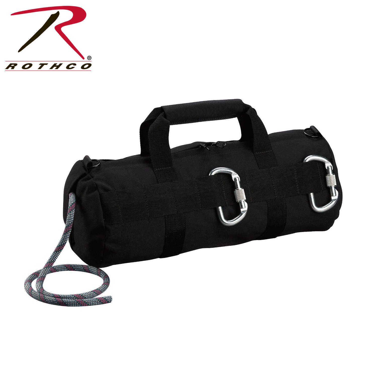 Rothco Black Stealth Rappelling Bag - Part Number 8170