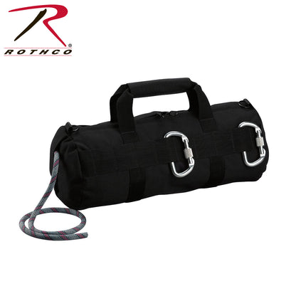 Rothco Black Stealth Rappelling Bag - Part Number 8170