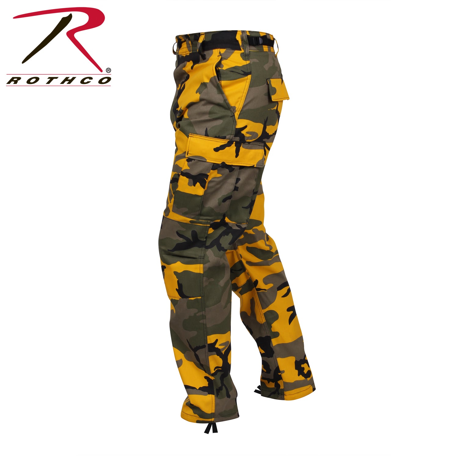 Rothco Color Camo Tactical BDU Pants Stinger Yellow Camo Size M