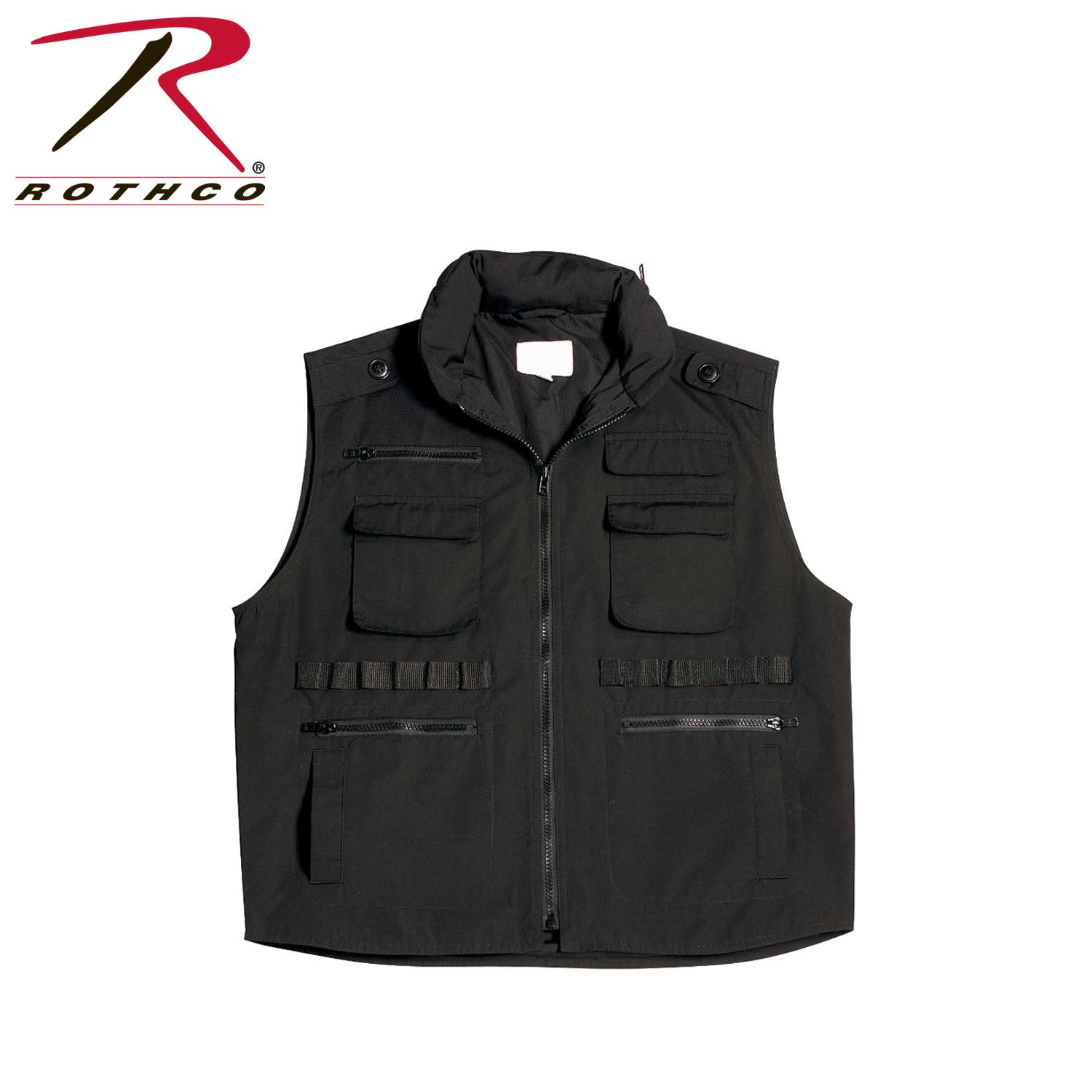 Rothco Kids Ranger Vest Black Size Medium – Tactical Outdoor Vest for Kids