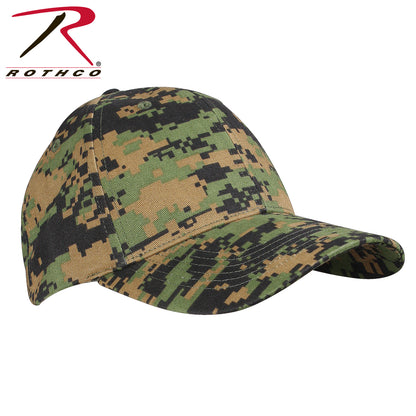 Rothco Supreme Camo Low Profile Cap in Woodland Digital Camo