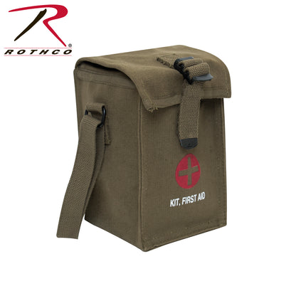 Rothco Platoon Leader's First Aid Kit with Durable Canvas Bag and Over 50 Essential Supplies