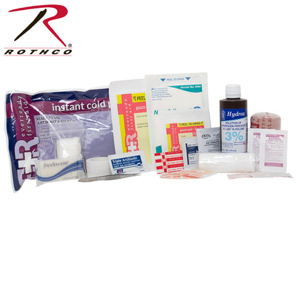 Rothco Platoon Leader's First Aid Kit with Durable Canvas Bag and Over 50 Essential Supplies