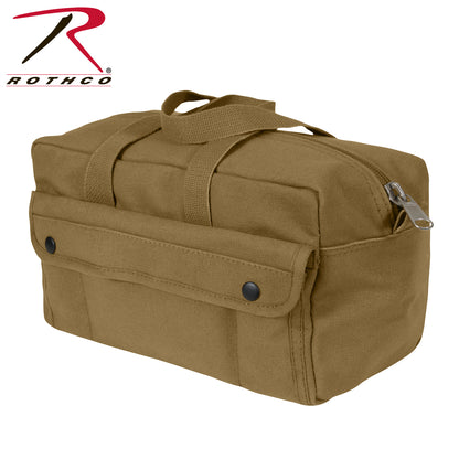 Rothco G.I. Style Mechanic's Tool Bag in Coyote Brown – Heavy-Duty Canvas Construction with Multiple Storage Pockets