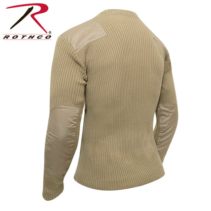 Rothco Acrylic Commando Sweater Khaki Size 2XL - Durable & Comfortable Military Style