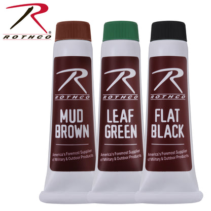 Rothco Camouflage Face Paint Creme - 3-Tube Set for Outdoor Camouflage and Activities