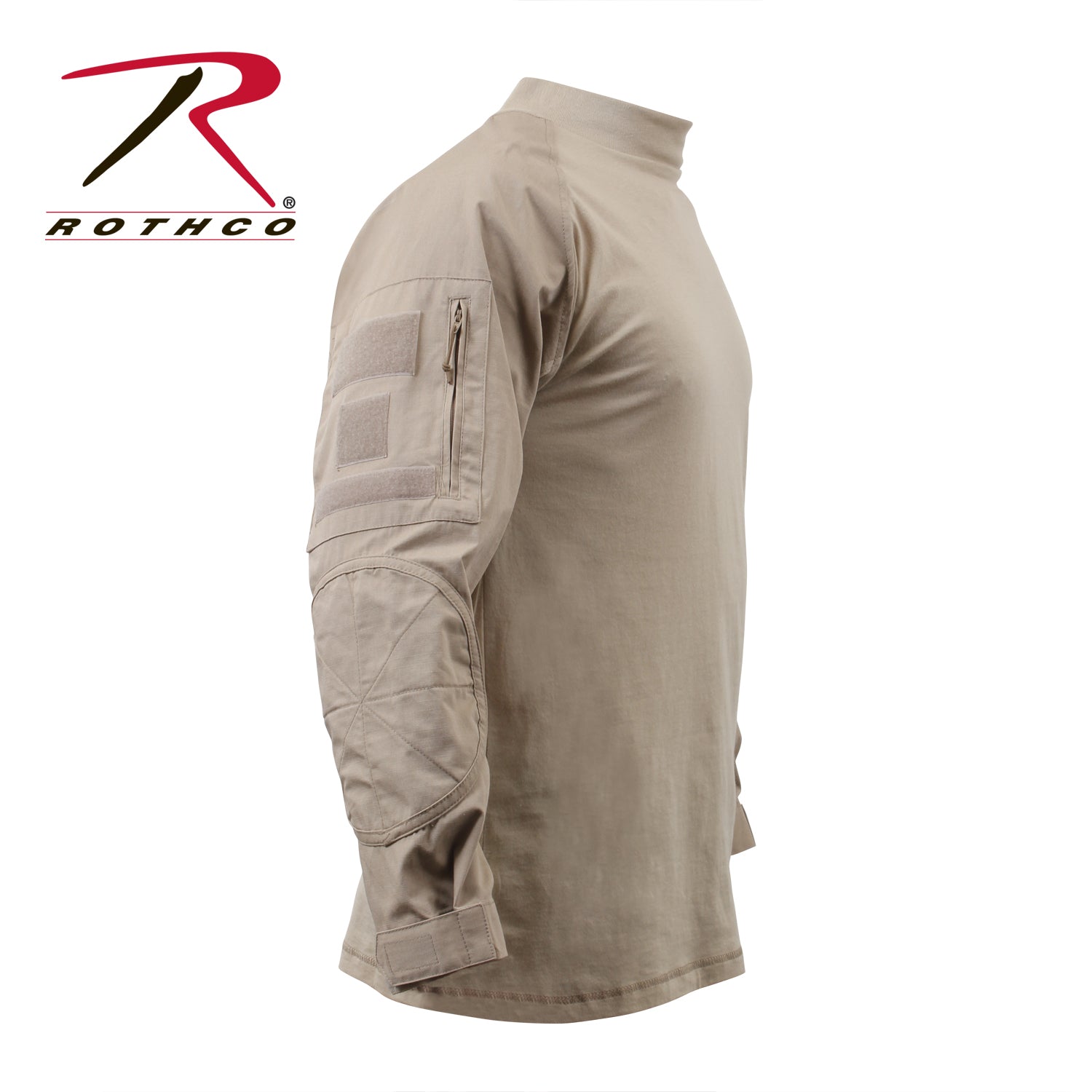 Rothco NYCO FR Fire Retardant Combat Shirt in Desert Sand, Size Small