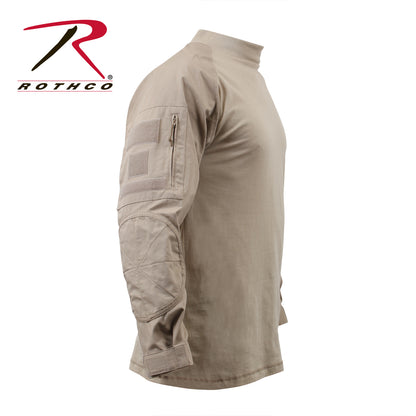 Rothco NYCO FR Fire Retardant Combat Shirt in Desert Sand, Size Small