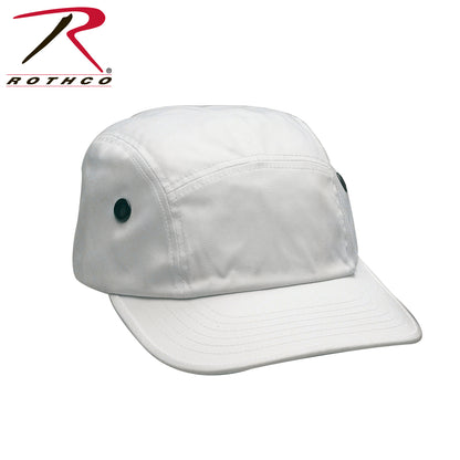 Rothco 5 Panel Street Cap White - Adjustable Classic Design with Ventilation