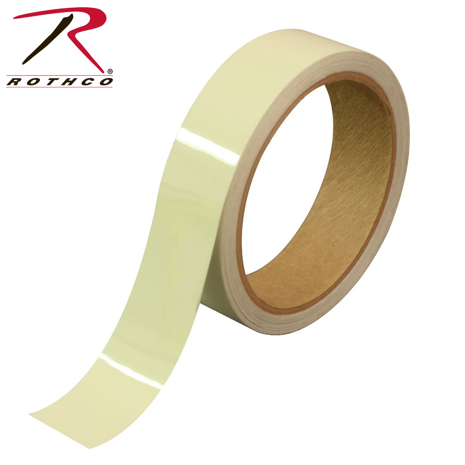 Rothco Military Phosphorescent Luminous Tape Part #8235 - 1 Inch x 15 Feet Glow-in-the-Dark Tape