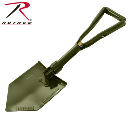 Rothco Deluxe Tri-Fold Shovel with Cover – Heavy-Duty Collapsible Camping and Emergency Tool