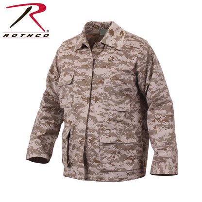 Rothco Twill BDU Shirt in Desert Digital Camo, Size Small