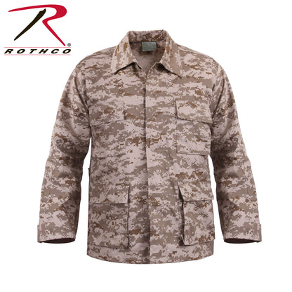Rothco Twill BDU Shirt in Desert Digital Camo, Size Large
