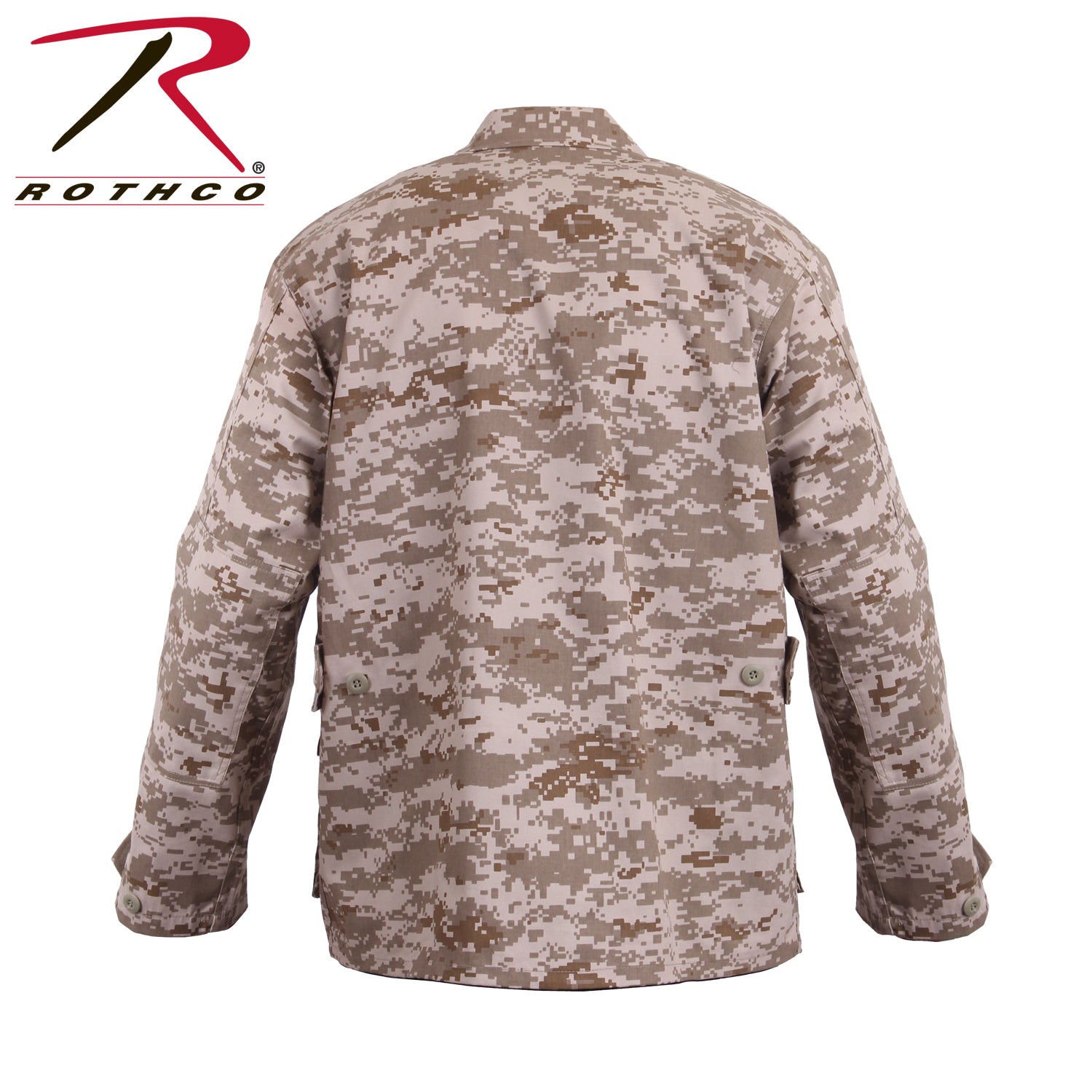 Rothco Twill BDU Shirt in Desert Digital Camo – Size Medium