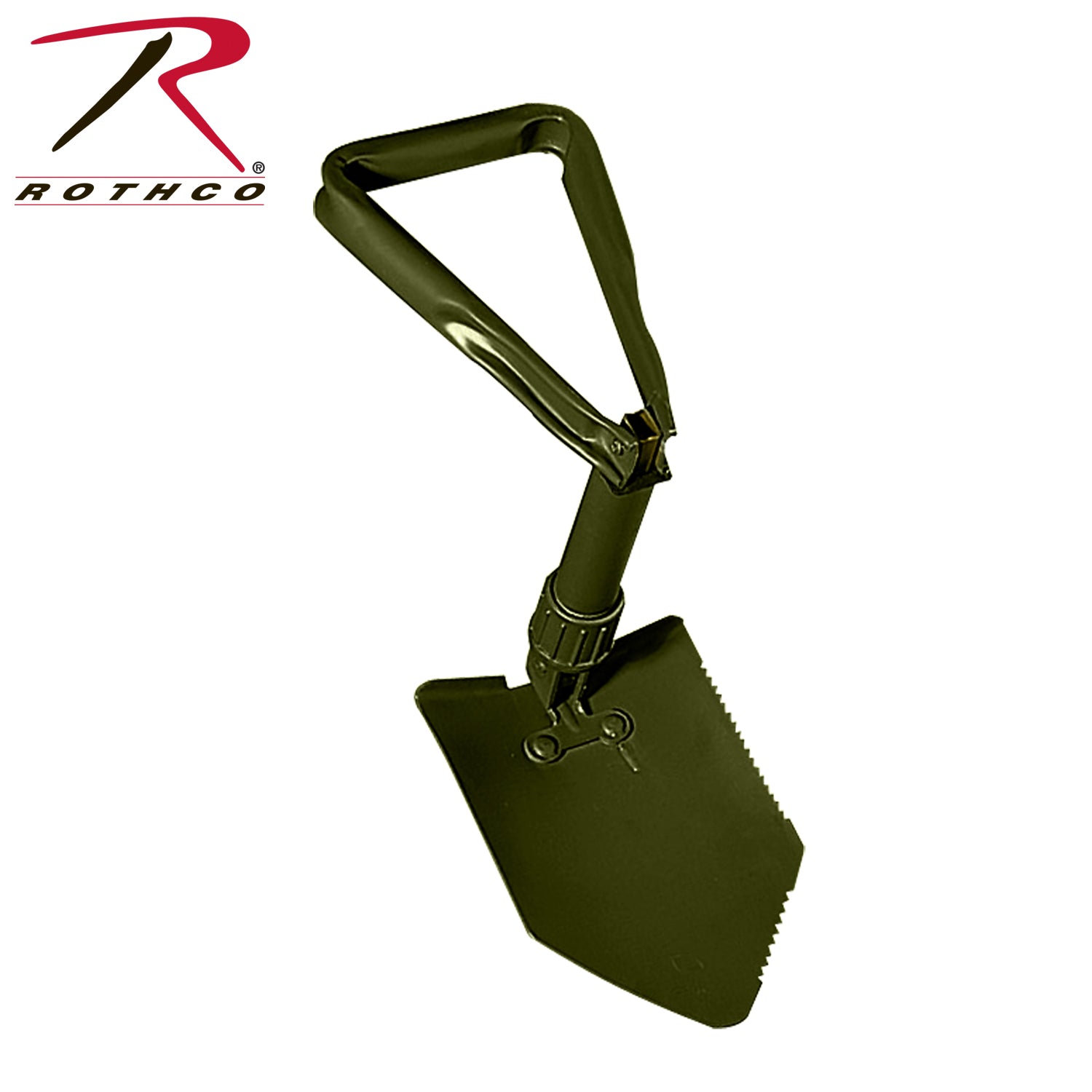 Rothco Deluxe Tri-Fold Shovel with Cover – Heavy-Duty Collapsible Camping and Emergency Tool