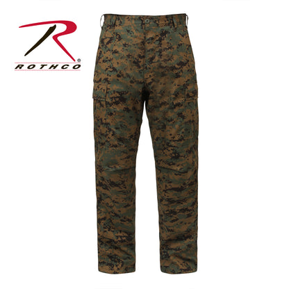 Rothco Digital Camo Tactical BDU Pants in Woodland Digital Camo, Size XL