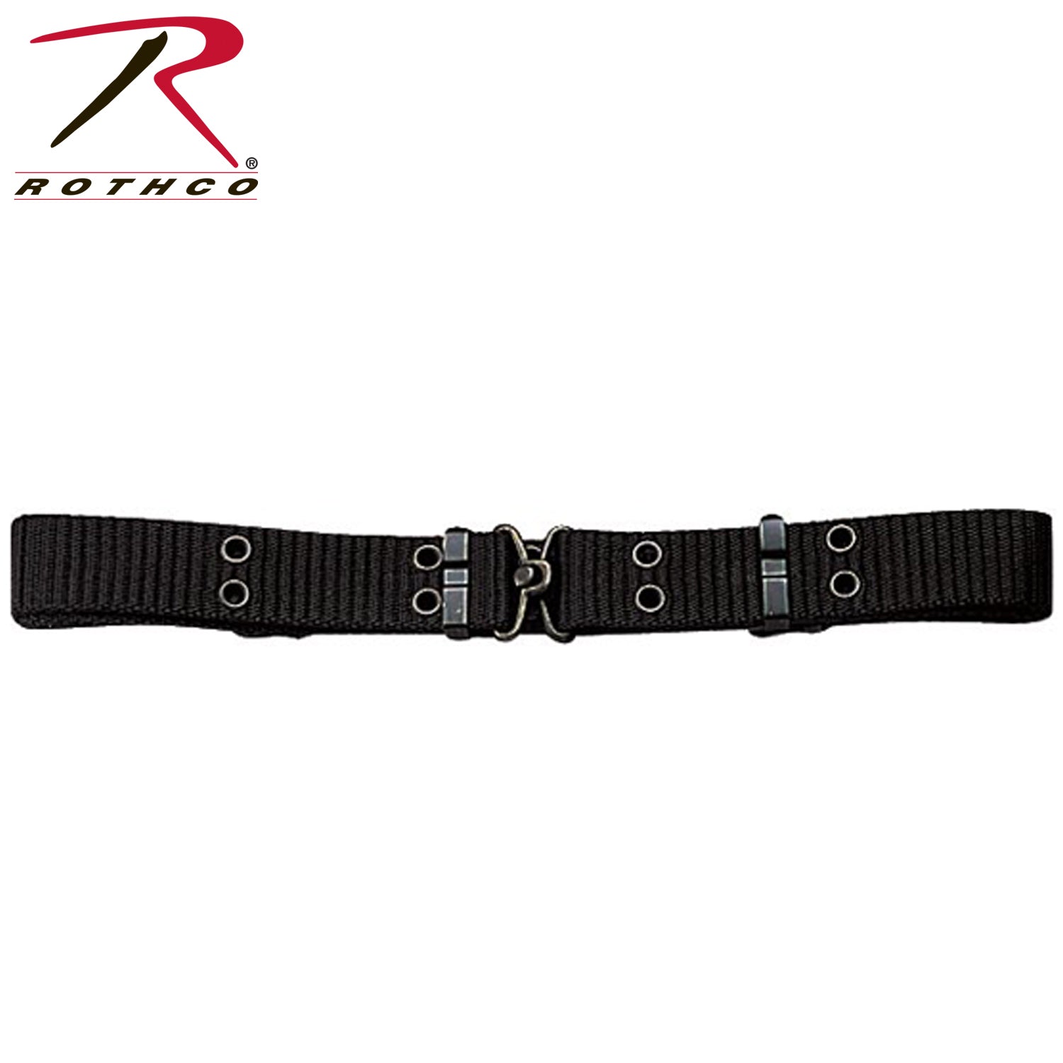 Rothco Mini Pistol Belt Black – Durable 1 1/4 Inch Tactical Belt with Metal Clip Closure, Adjustable up to 50 Inches