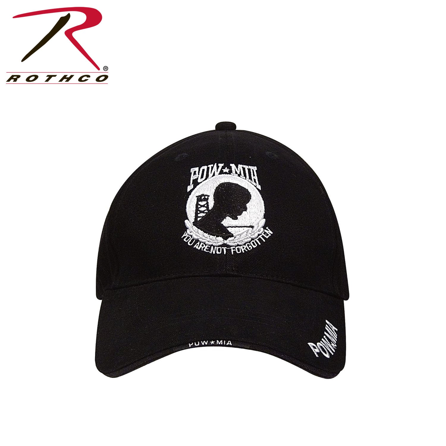 Rothco Deluxe POW/MIA Low Profile Cap with Embroidered Insignia