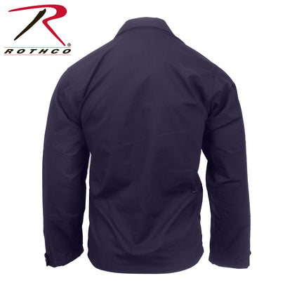 Rothco Rip-Stop BDU Shirt Navy Blue Size Small - Durable Tactical Uniform Shirt