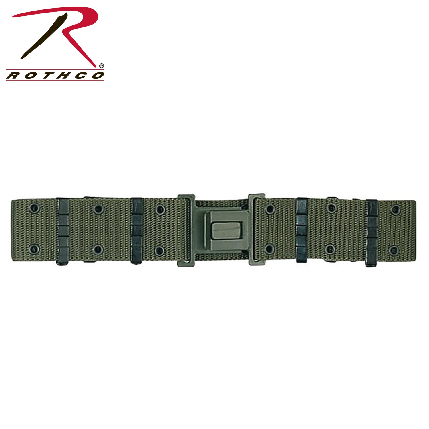 Rothco GI Style Quick Release Pistol Belt Olive Drab Size M
