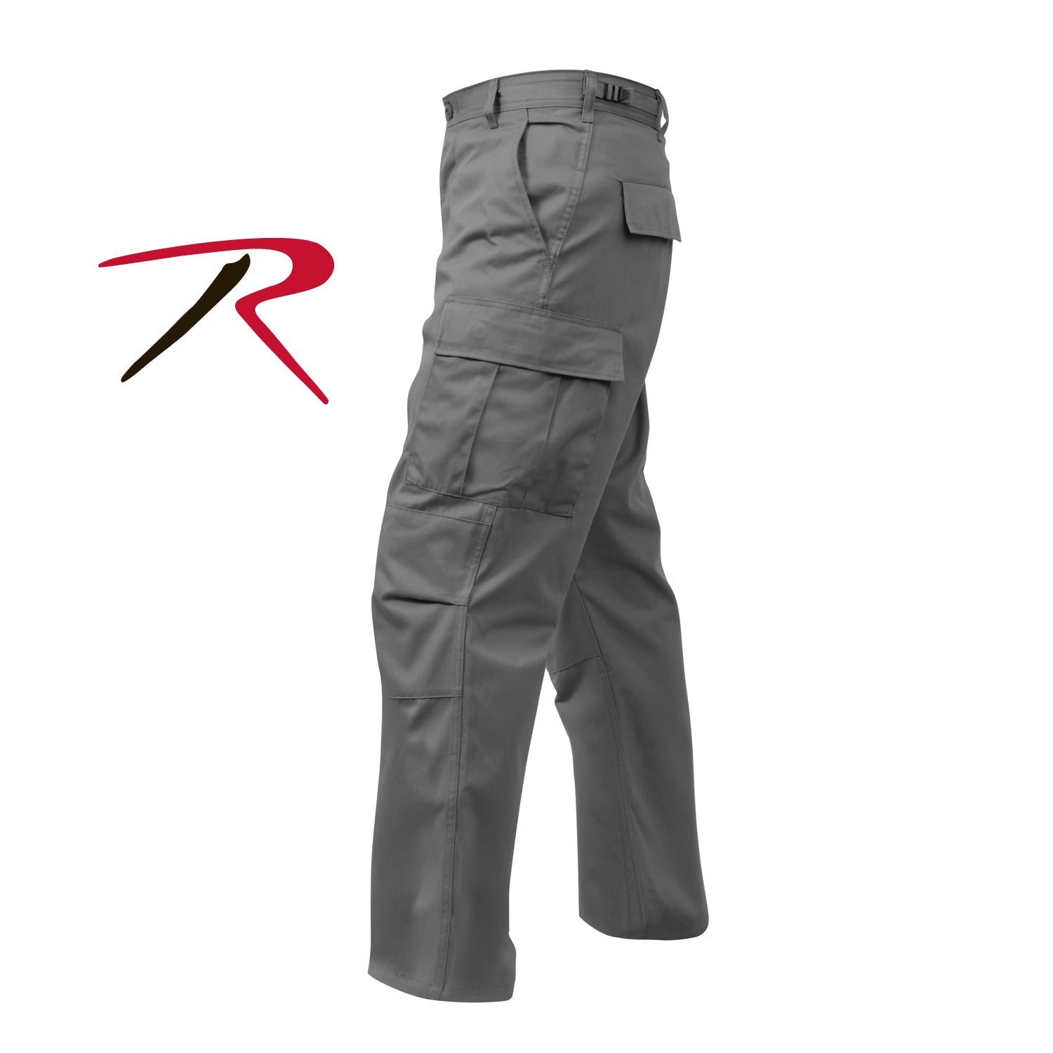 Rothco Tactical BDU Pants in Grey Size Large – Durable Military Cargo Pants for Tactical and Outdoor Activities