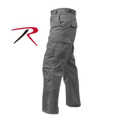 Rothco Tactical BDU Pants in Grey Size Large – Durable Military Cargo Pants for Tactical and Outdoor Activities