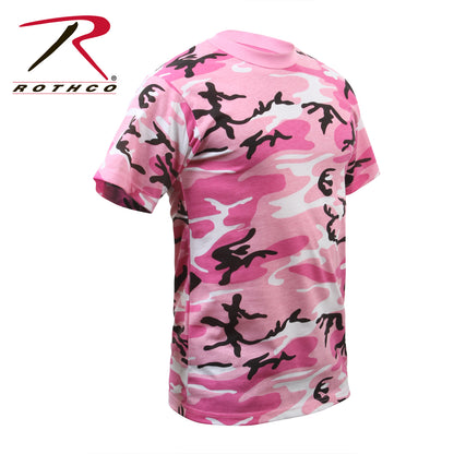 Rothco Pink Camo T-Shirt Size 2XL – Durable Military-Inspired Camouflage Shirt