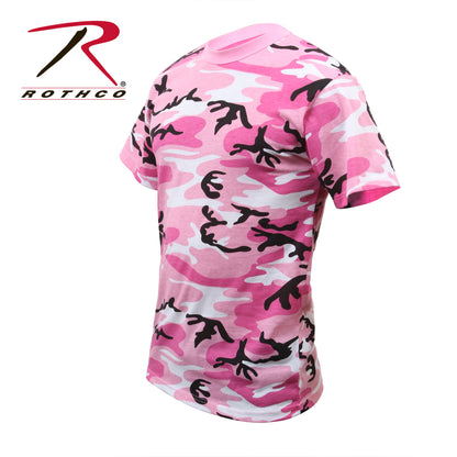 Rothco Pink Camo T-Shirt Size 2XL – Durable Military-Inspired Camouflage Shirt