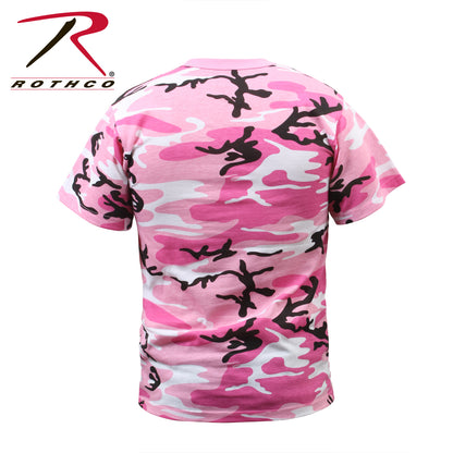 Rothco Pink Camo T-Shirt Size Medium - Durable Military-Inspired Camouflage Tee