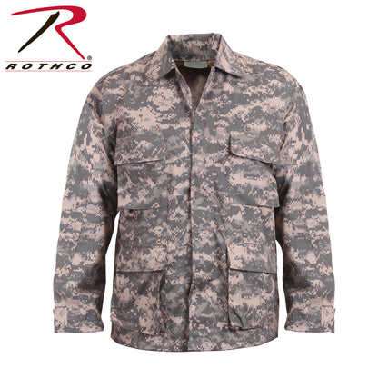 Rothco Twill BDU Shirt ACU Digital Camo Size Large for Tactical and Everyday Use