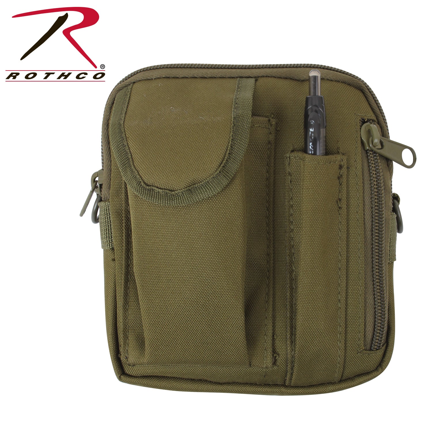 Rothco MOLLE Compatible Excursion Organizer in Olive Drab - Part No. 2727-OD