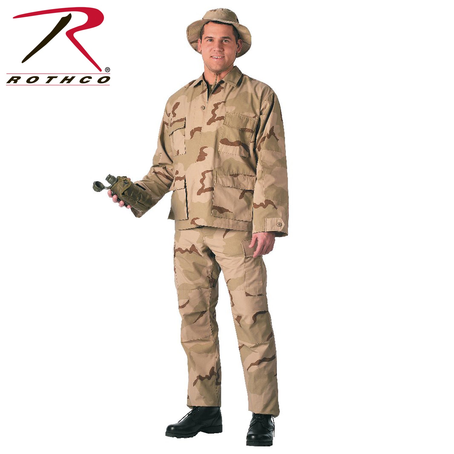 Rothco Tri-Color Desert SWAT Cloth BDU Pants Size Small