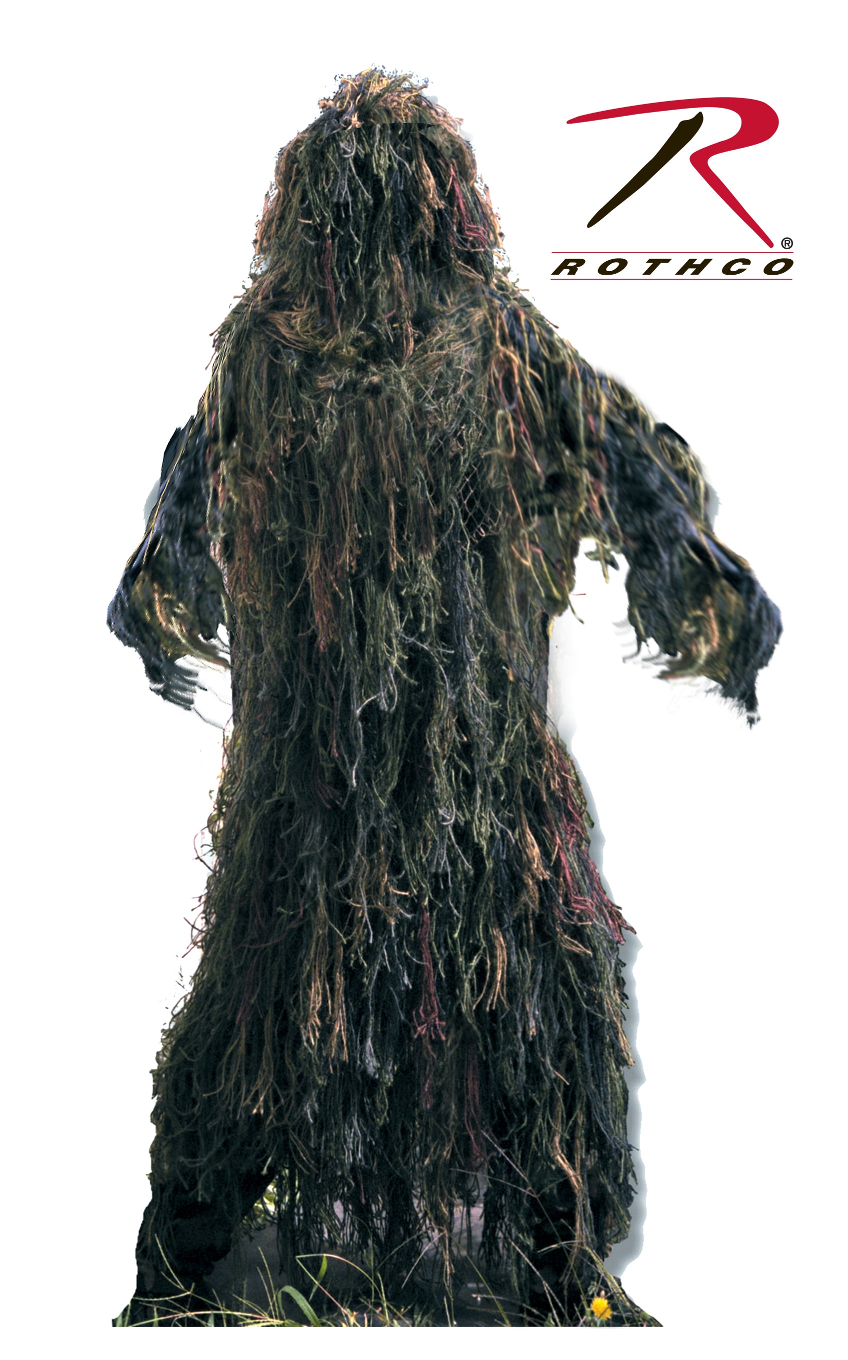 Rothco Kids Lightweight All Purpose Ghillie Suit Size S / M for Outdoor Camouflage and Activities