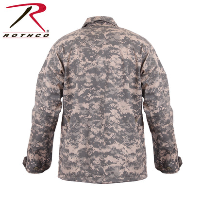 Rothco Twill BDU Shirt ACU Digital Camo Size Large for Tactical and Everyday Use