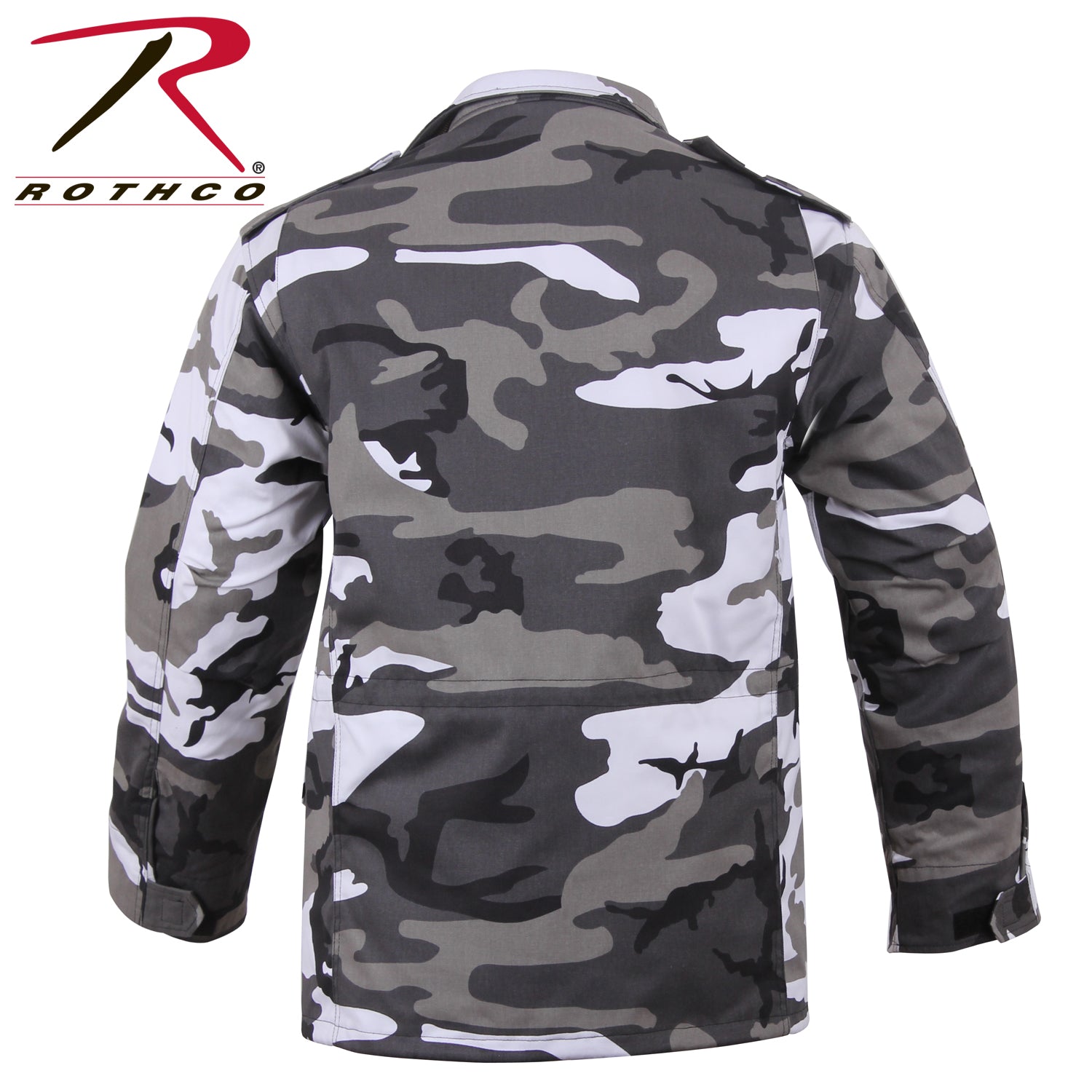 Rothco M-65 Field Jacket in City Camo – Size Medium