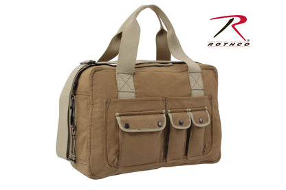 Rothco Two Tone Specialist Carry All Shoulder Bag with Heavyweight Canvas