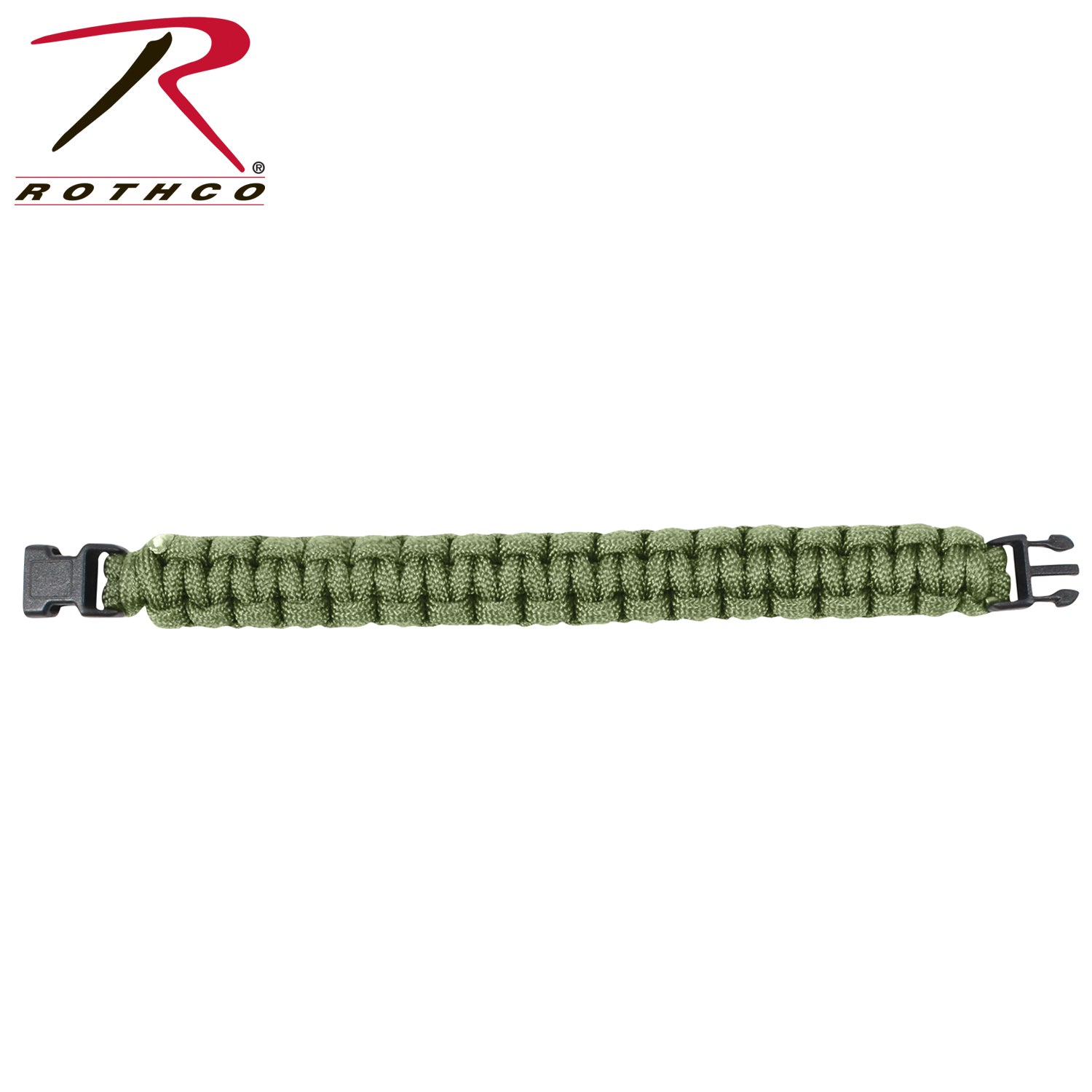 Rothco Paracord Bracelet Olive Drab - Durable 7-Strand Polyester Survival Accessory