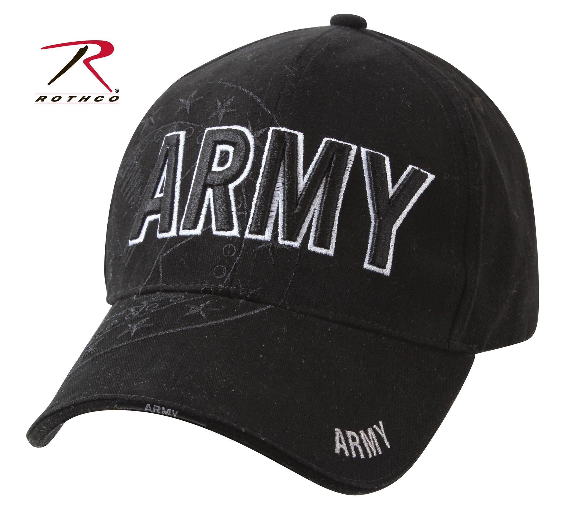 Rothco Deluxe Low Profile Shadow Cap with Army Eagle Design