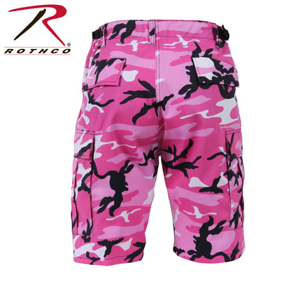 Rothco Pink Camo BDU Shorts Size Small - Tactical Cargo Shorts for Men and Women