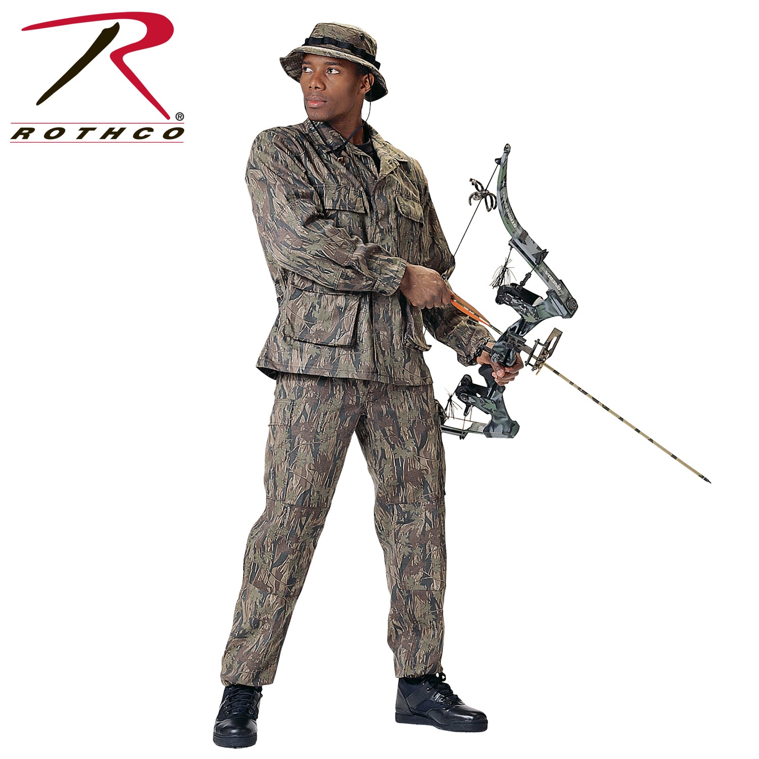 Rothco Camo Tactical BDU Pants in Smokey Branch Camo – Size Small