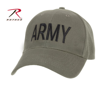 Rothco Army Supreme Low Profile Cap Olive Drab - Durable Military Style Hat with Adjustable Fit