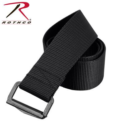 Rothco Heavy Duty Riggers Belt Black Size 2XL - Tactical Utility Belt for Military and Outdoor Use