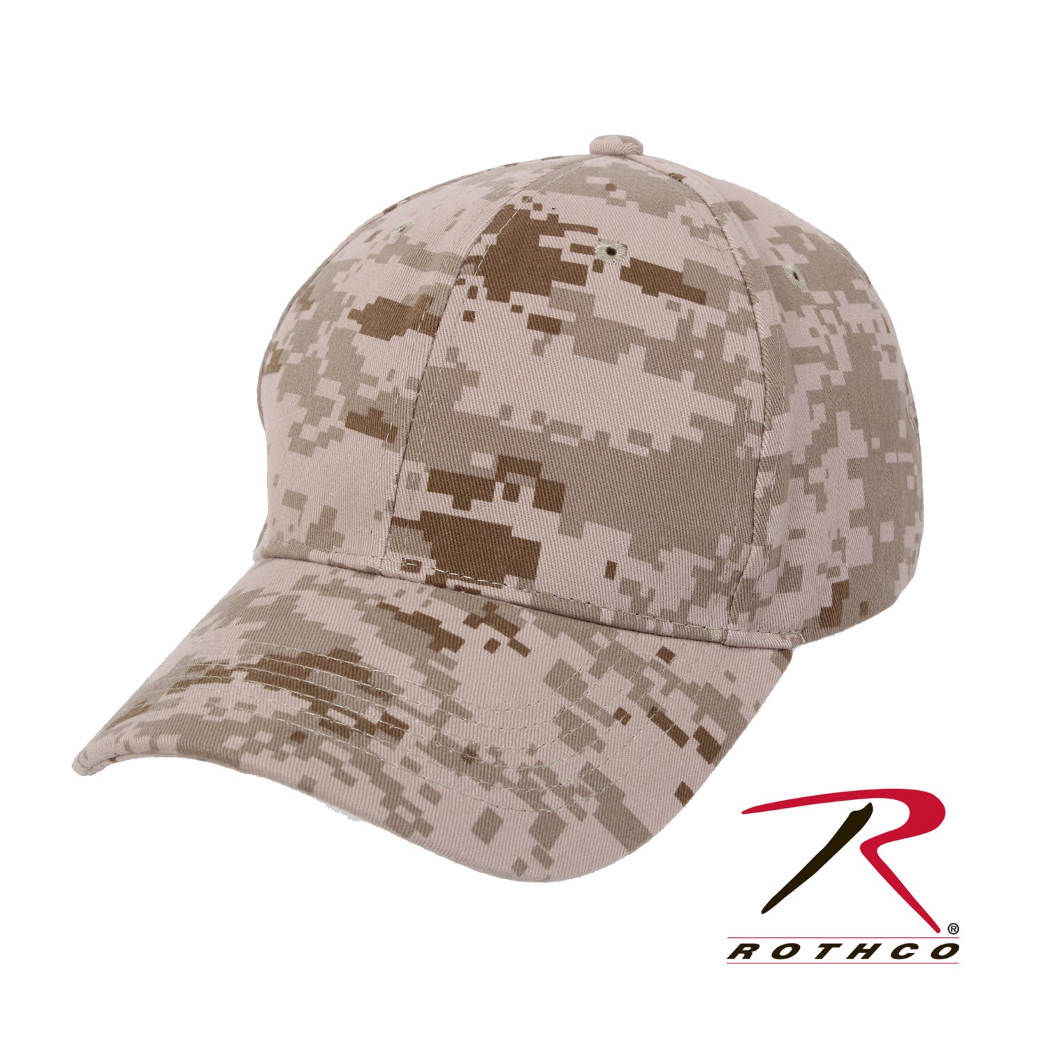 Rothco Supreme Camo Low Profile Cap in Desert Digital Camo