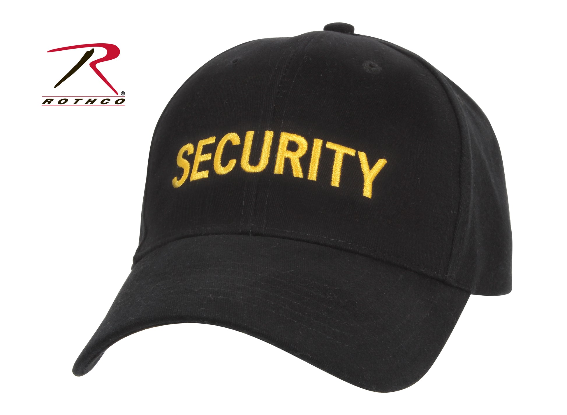 Rothco Security Supreme Low Profile Insignia Cap Black / Gold