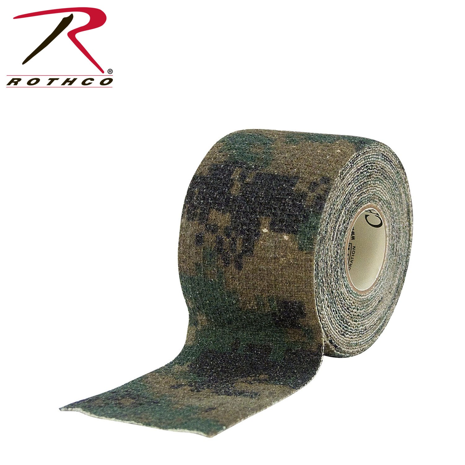 McNett Camo Form Self Cling Camo Wrap Woodland Digital Camo – Versatile Concealment and Protection