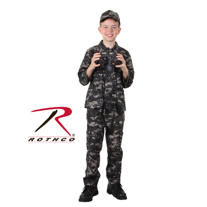 Rothco Kids Camo BDU Shirt Subdued Urban Digital Camo Size XXS