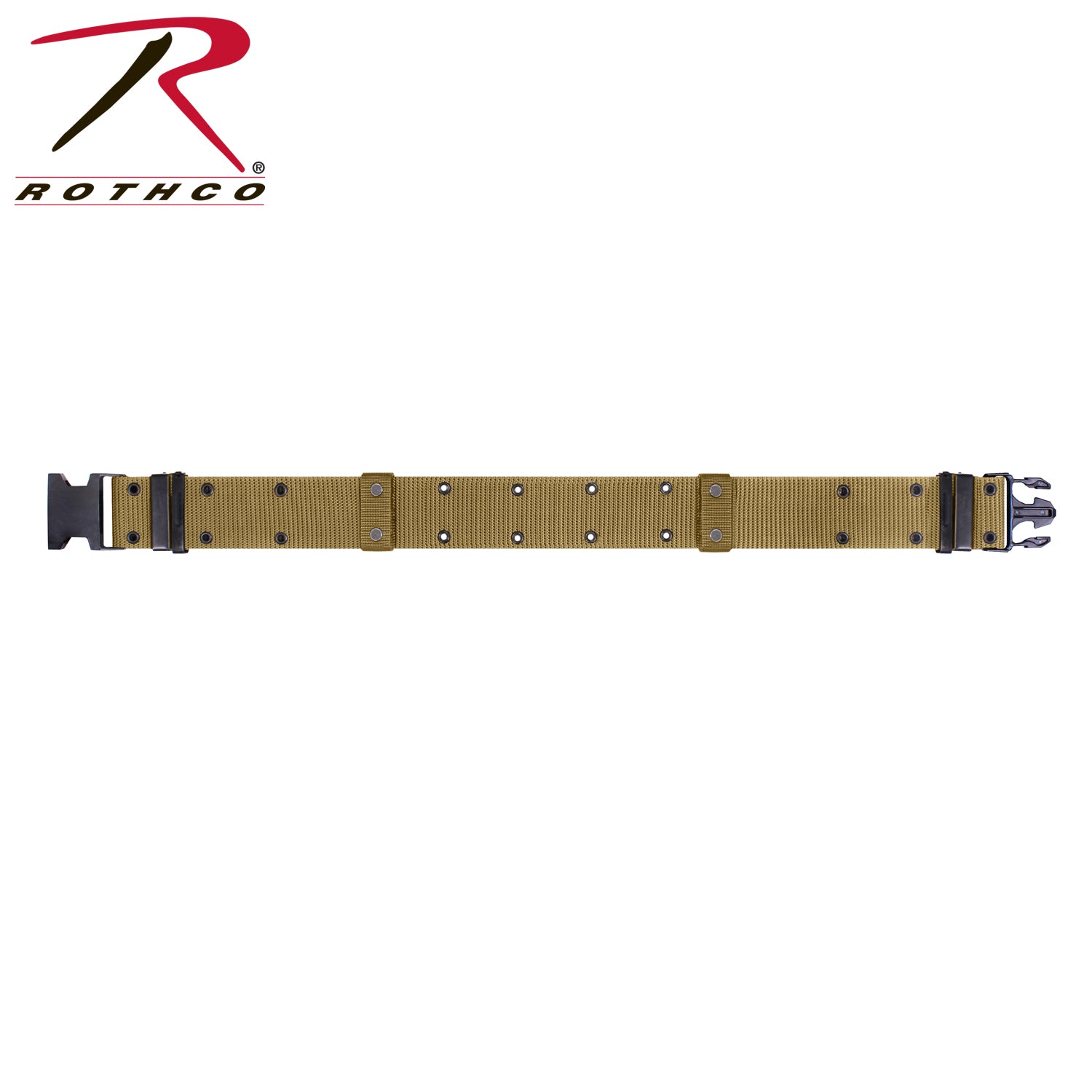 Rothco New Issue Marine Corps Style Quick Release Pistol Belt in Coyote Brown, Size Large (Part No. 9123)